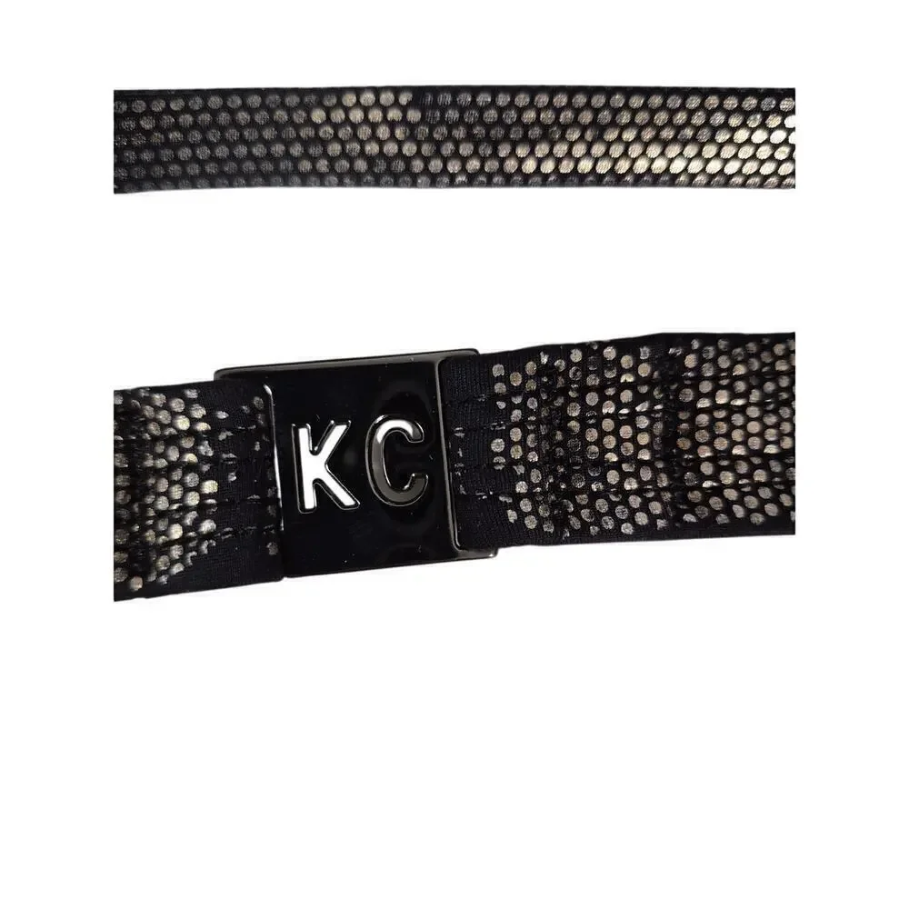 Kenneth Cole New York  Metallic Copper/Black Snakeskin Print  Bikini Sz XL